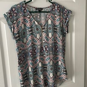 Express short sleeved dress shirt size S